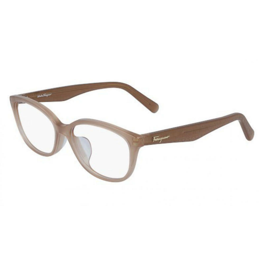 NEW Salvatore Ferragamo SF 2857A 290 Nude Eyeglasses 53mm with SF Case
